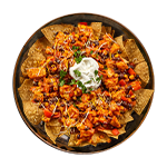 Cheese & Chicken Tikka Nachos 