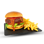 Kids Hamburger & Chips 