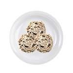 3 Scoops Plain Cookie Dough 